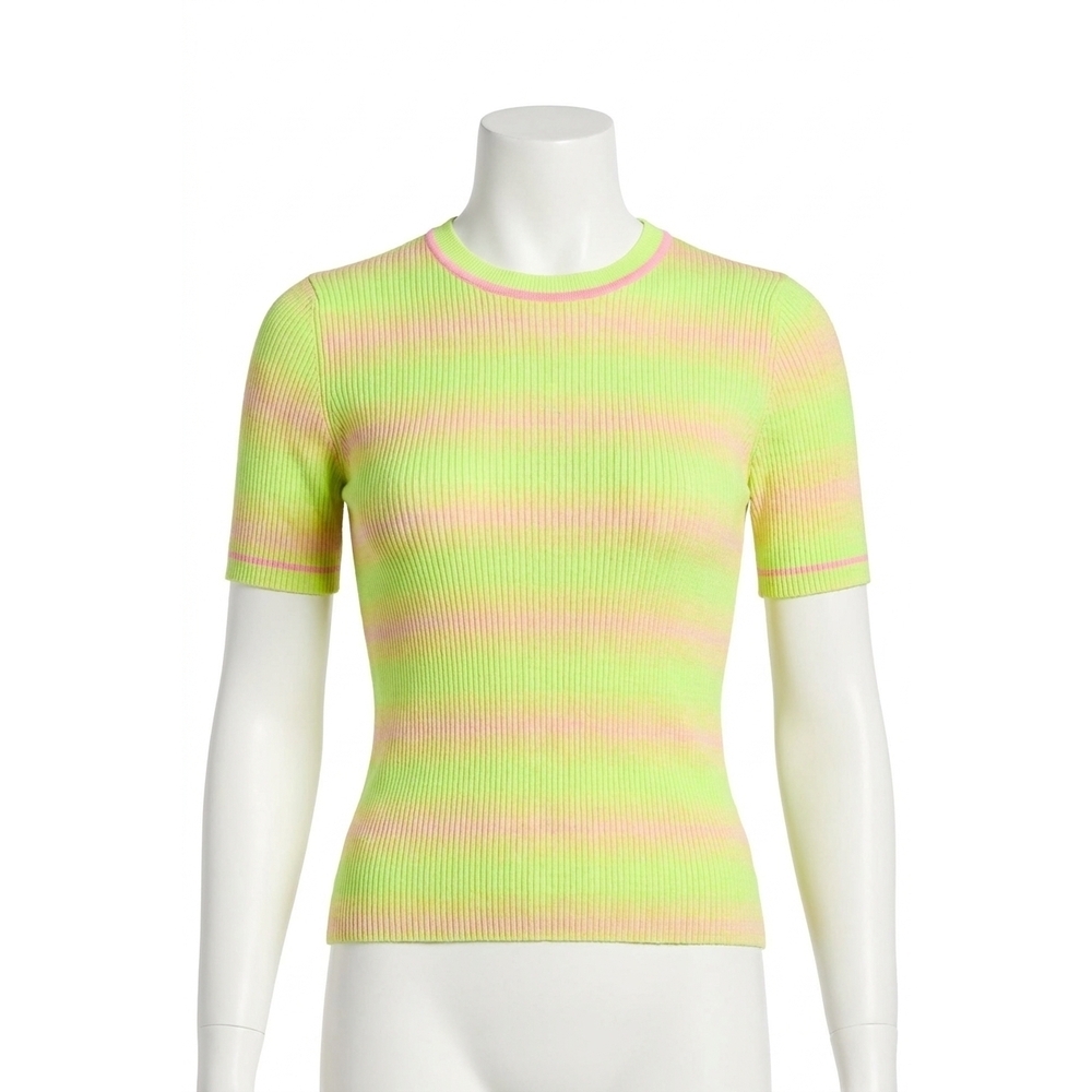 NEW LISA TODD fade in top in yellow shock